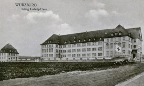Die Orthopädische Klinik König-Ludwig-Haus im Jahr 1916