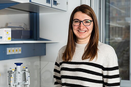 Photo of Sarah Dauner WüSi Institute for Systems immunology Immunologie Würzburg
