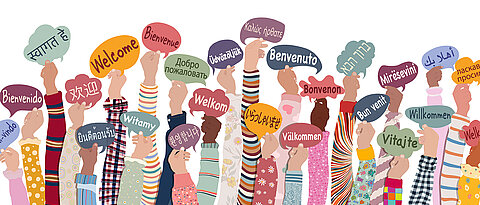 Viele Schulen sind kulturell bunt. Das neue Projekt möchte helfen. diesen Umstand sensibler und besser im Bildungswesen repräsentiert zu sehen.