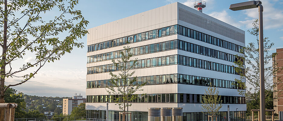Das Deutsche Zentrum für Herzinsuffizienz DZHI auf dem Medizin-Campus der Uni Würzburg.