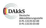 DAkkS-Logo D-PL-13135-02-01 und D-PL-13135-02-02