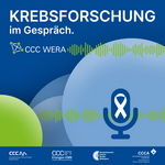 Grafik Podcast Krebsforschung im Gespräch 