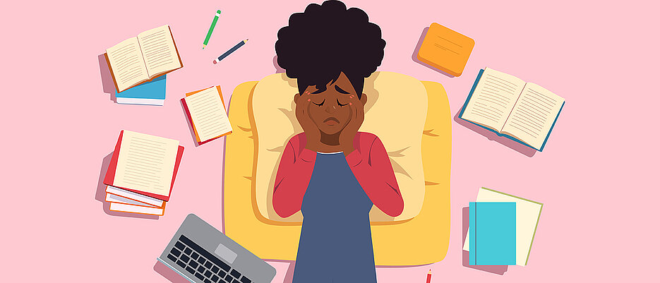 Ängste im Studium sind keine Seltenheit. Im Onlineforum gibt es Tipps von der Expertin und Raum für Austausch und Fragen. 