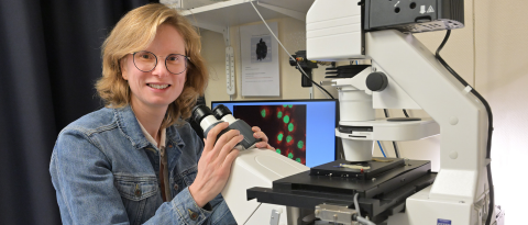 Dr. Tinke Lenstra © Andre Jagt/Antoni van Leeuwenhoek/NKI