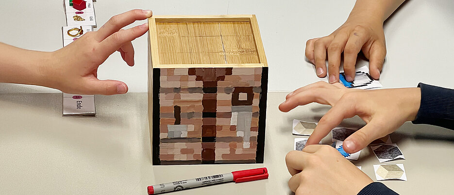 Das Computerspiel „Minecraft“ – hier eine analoge Variante – steht am 30. März im Mineralogischen Museum im Mittelpunkt. 