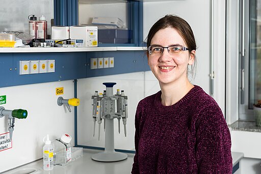 Photo of Annerose Wirsching WüSi Institute Systems immunology Immunologie Würzburg